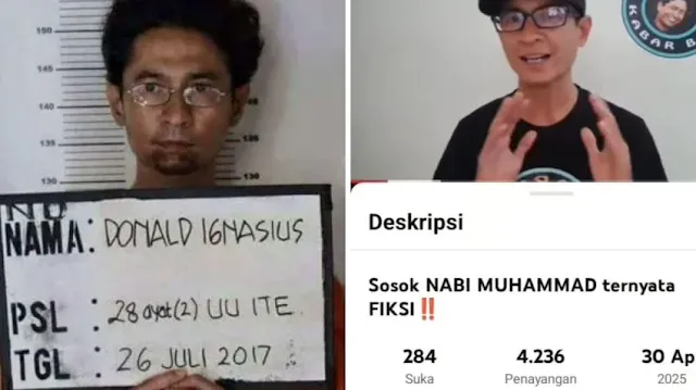 Nabi Muhammad Disebut Sosok Fiktif, LBH Ansor Jember Polisikan Youtuber Donald Ignatius