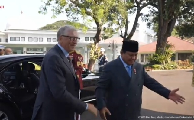 Bill Gates Datang Ke Istana Negara Bertemu Presiden Prabowo Subianto