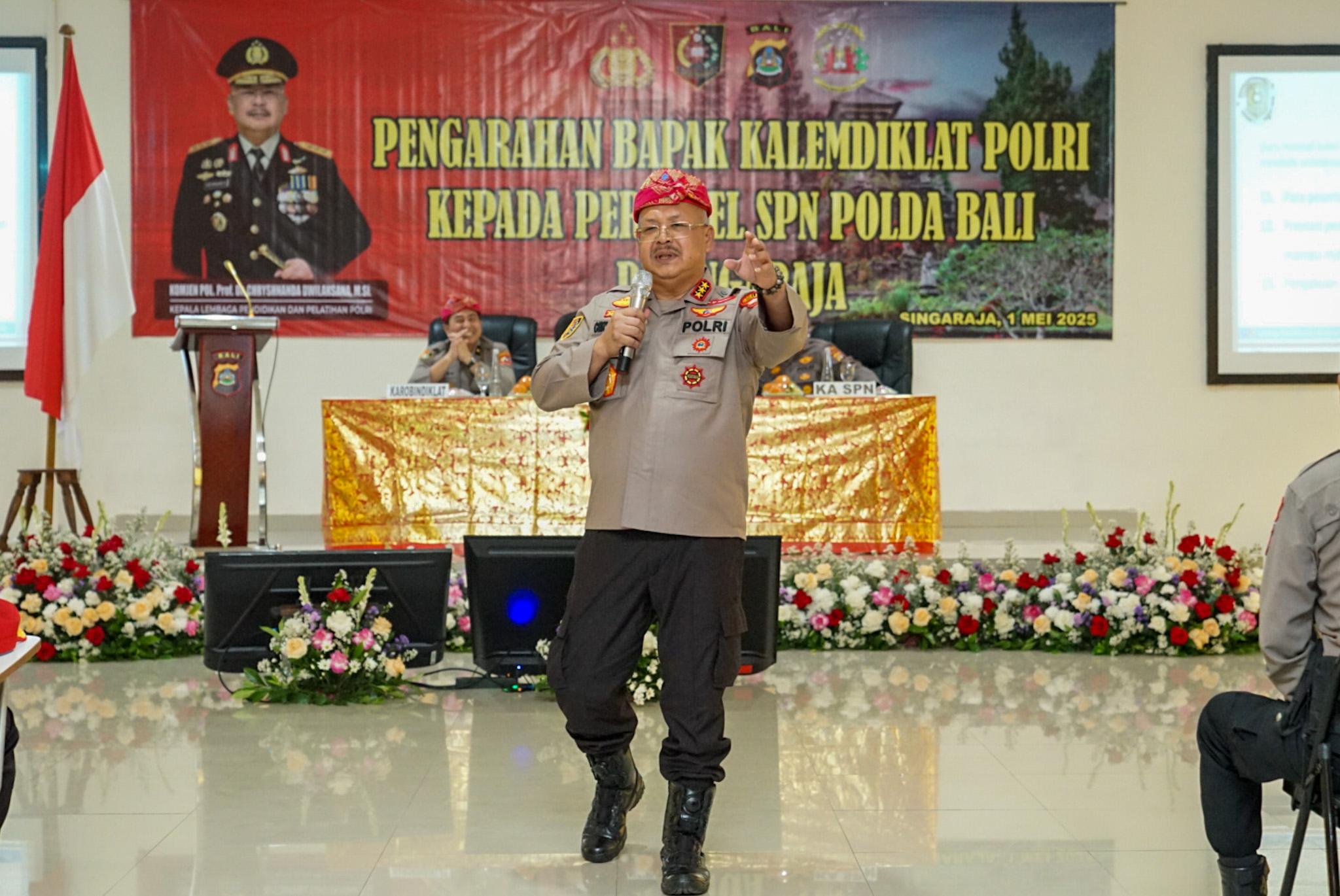 Kunjungan Kalemdiklat Polri ke SPN Singaraja: Tinjau Fasilitas dan Dorong Semangat Pelayanan Bermoral