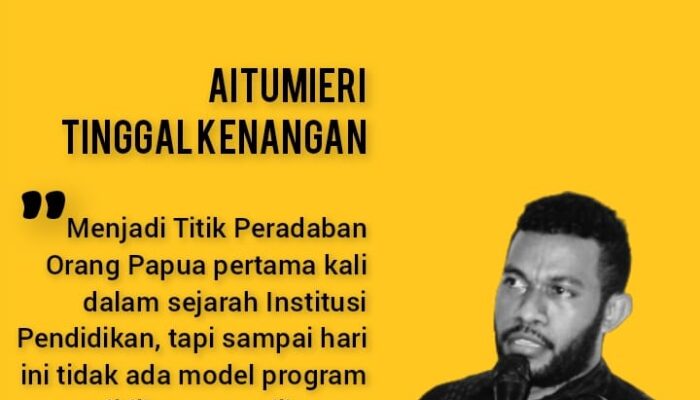 Melihat Peluang Program Sekolah Rakyat – Wondama, Arah Kebijakan Pembangunan Daerah dan Referensi Peradaban/Pendidikan Orang Papua di Bukit Aitumieri
