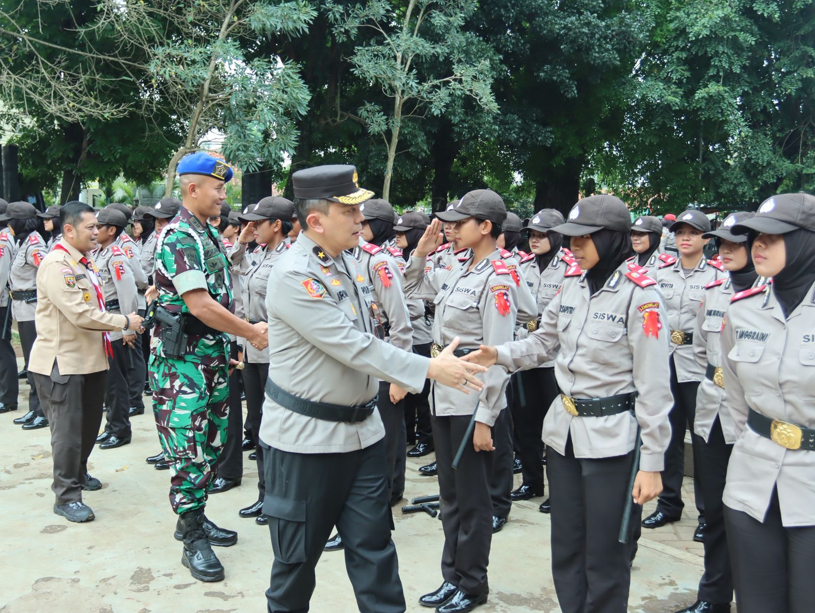 Brigjen Pol. Irman Sugema Buka Latja Sepolwan Angkatan Ke-57 di Bogor