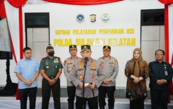 Kapolri Tinjau SPPG Polda Sulsel, Pastikan Kesiapan Dukung Suksesnya Program MBG