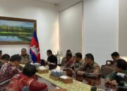 Delegasi Lemdiklat Polri Kunjungi KBRI Phnom Penh, Fokus Bicara Isu Perdagangan Orang & Kejahatan Siber