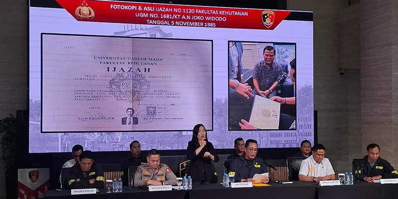Polri Hentikan Pengaduan Eggi Sudjana soal Ijazah Palsu Jokowi