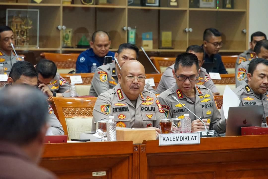 Kalemdiklat Polri Paparkan Visi Pendidikan Berbasis Moral dan Modern di Hadapan Komisi III DPR RI
