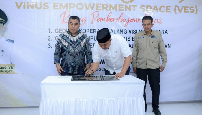 Bupati Bogor Resmikan Gedung Vinus Empowerment Space: Tonggak Sejarah Baru bagi Pemberdayaan Anak Muda