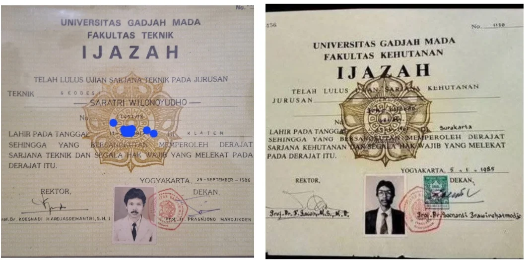 Rekan Kuliah Jokowi di UGM Buka Suara : Kalau Ijazah Beliau Palsu, Berarti Ijazah Saya Juga