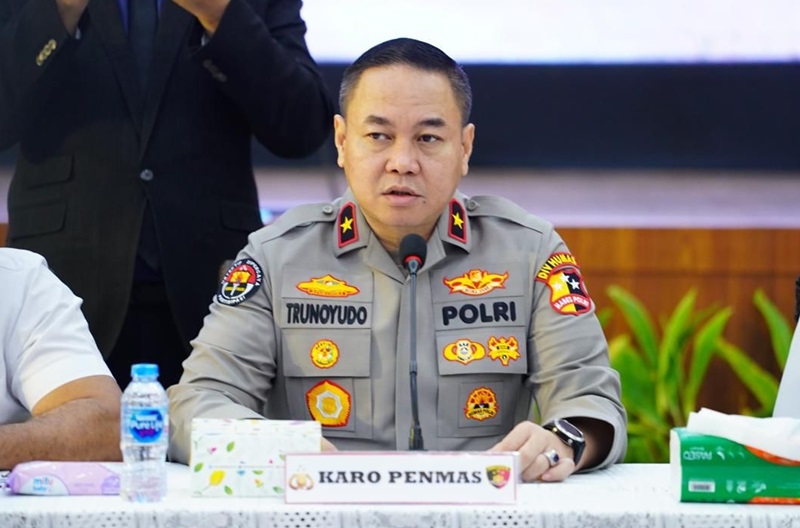 Karo Penmas Divisi Humas Polri Trunoyudo