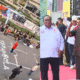 Kiri Aksi di DPR oleh Gebrak, Kanan Aksi May Day di Monas