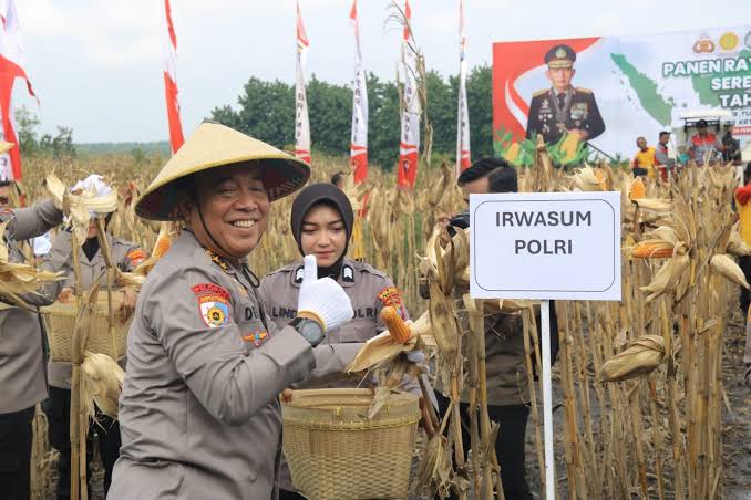 Gugus Tugas Ketahanan Pangan Polri Sukses Dorong Ekspor Jagung