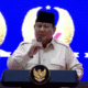 Prabowo Subianto di Halal Bihalal Purnawirawan TNI Polri - 6 Mei 2025
