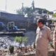Pramono Anung Cek Sungai Ciliwung