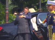 Presiden Perancis Emmanuel Macron Temui Presiden Prabowo di Istana Kepresidenan