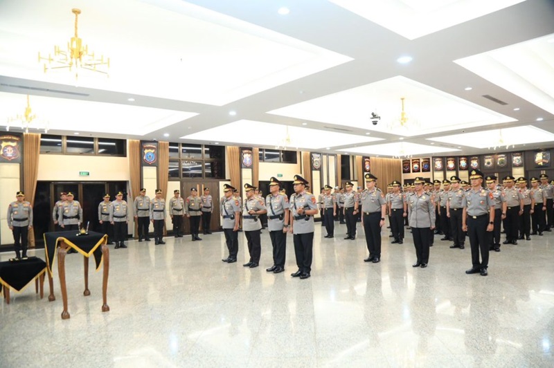 Upacara Kenaikan Pangkat Polri