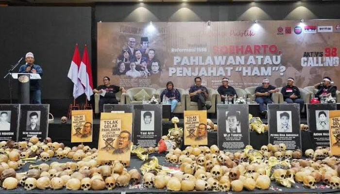 Aktivis 98 Serukan Tolak Gelar Pahlawan Soeharto