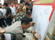 Ratusan Pimpinan Perusahaan, LSM, dan Ormas di Cilegon Deklarasikan Anti-Premanisme untuk Jaga Iklim Investasi
