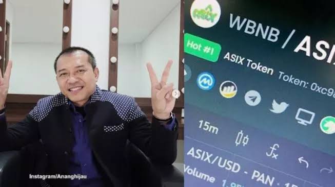 CBA dan CWIG Minta OJK Delisting Token Asix Anang Hermasyah dari Market