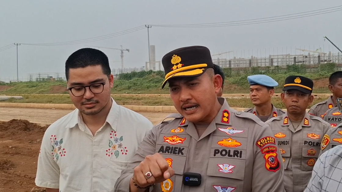 Investasi Aman: Polisi Kawal Pembangunan Pabrik BYD di Subang