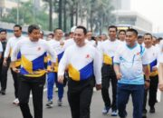 Momen Jelang HUT Bhayangkara, Kebersamaan Kapolri dengan Masyarakat di CFD Jakarta