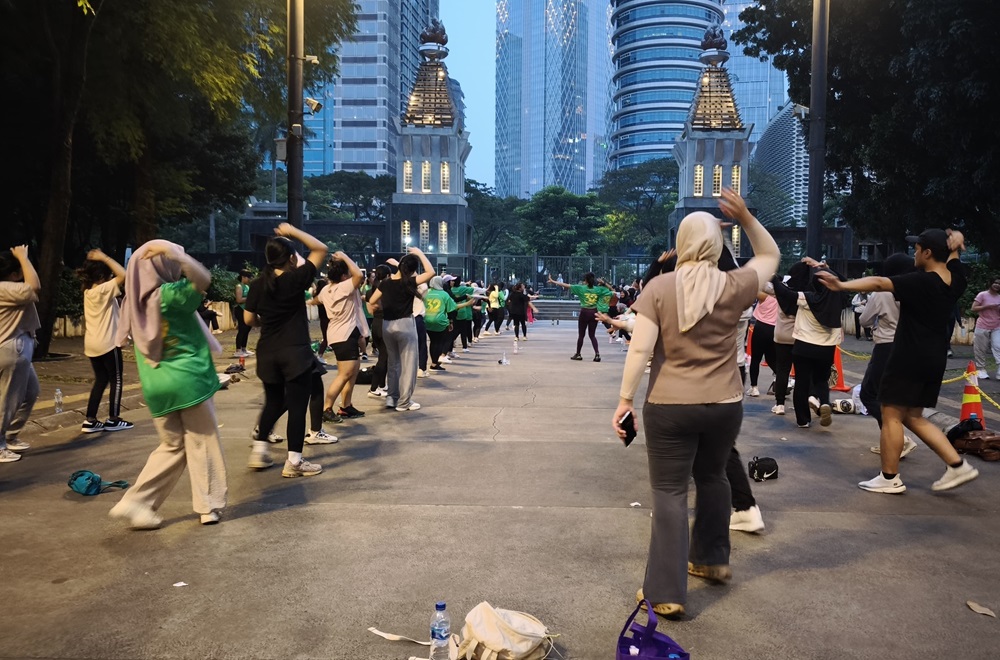 Cardio Dance Dompet Dhuafa di GBK