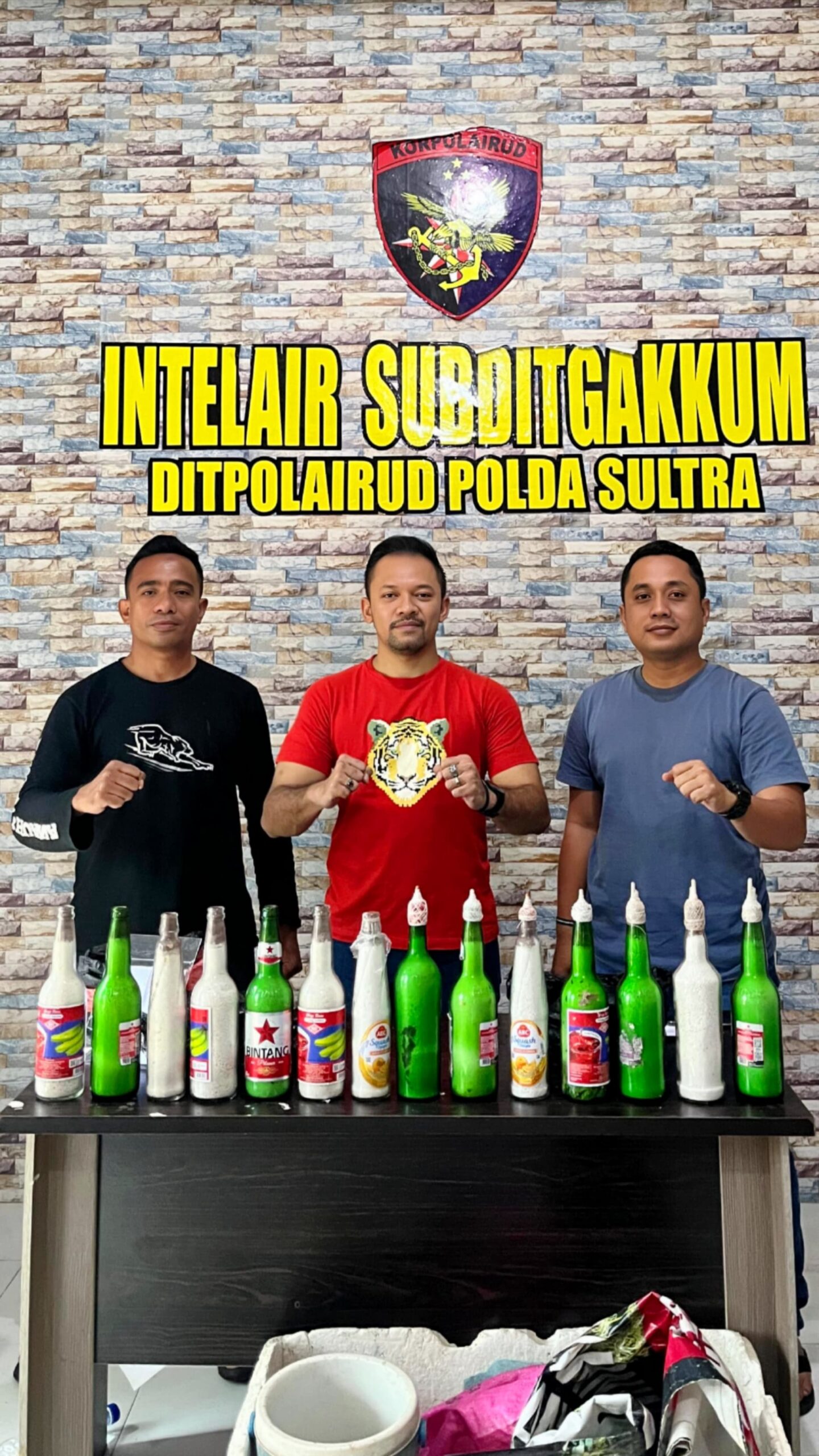 Ditpolairud Polda Sultra Amankan Seorang Nelayan Penguna Bahan Peledak di Perairan Pulau Bokori