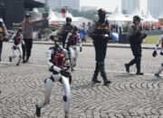 Robot Humanoid dan K9: Inovasi Teknologi Polri dalam Syukuran Hari Bhayangkara ke-79