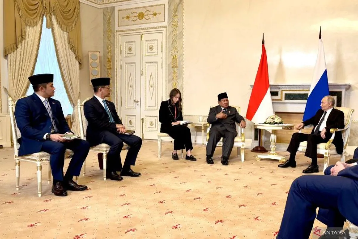 Prabowo-Putin Akui RI & Rusia Kiat Erat di Tengah Gejolak Global