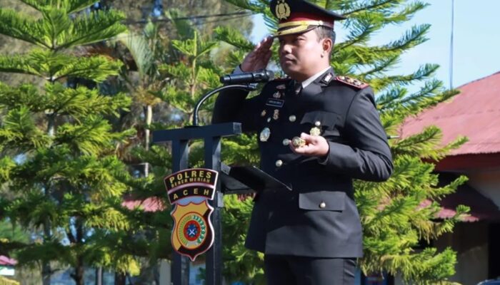 Polres Bener Meriah Gelar Upacara Peringatan Hari Lahir Pancasila Ke-80 Tahun 2025