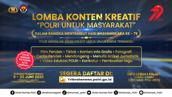Lomba Konten Kreatif Polri Untuk Masyarakat