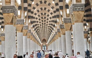 Suasana di Masjid Nabawi