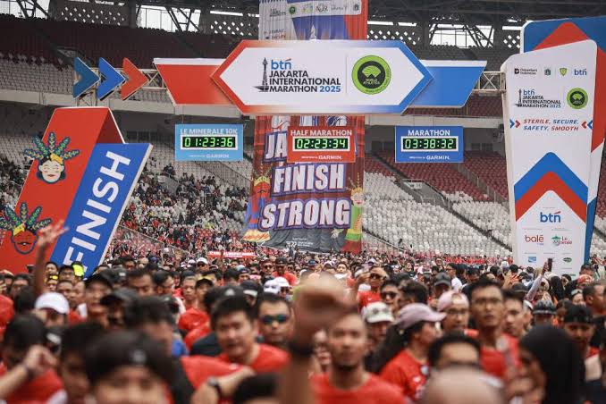 Jakarta International Marathon (JAKIM) Sukses Digelar