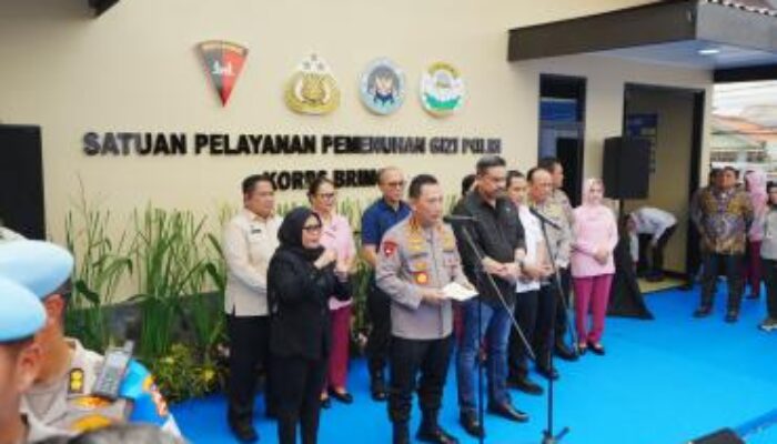 Kapolri Resmikan SPPG Mako Brimob, Dukung Program Makan Bergizi Gratis