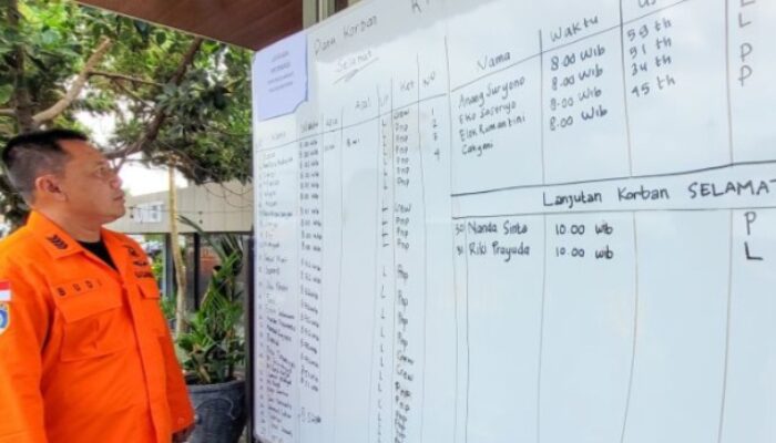 KMP Tunu Pratama Jaya Tenggelam, 31 Orang Selamat dan 5 Orang Tewas