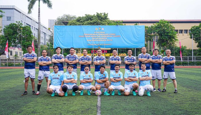 Dit Intelkam Polda Metro Jaya Gelar Pertandingan Mini Soccer Persahabatan, Dalam Rangka HUT Bhayangkara Ke-79