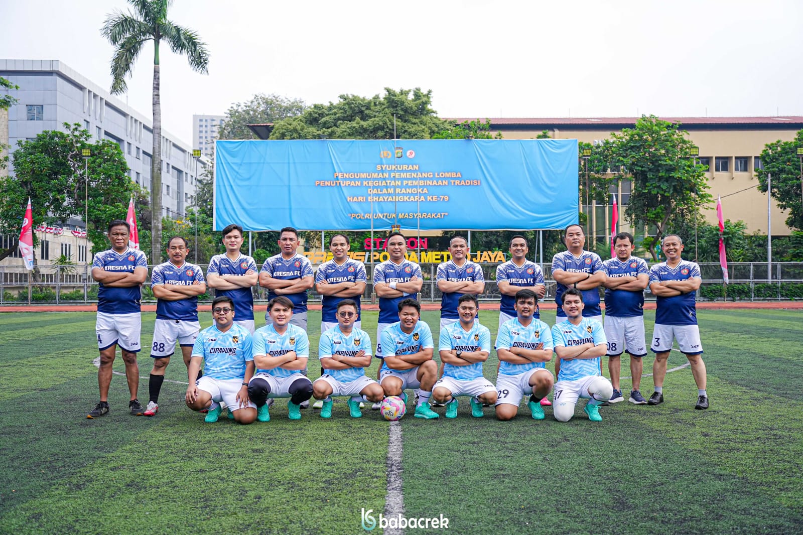 Dit Intelkam Polda Metro Jaya Gelar Pertandingan Mini Soccer Persahabatan, Dalam Rangka HUT Bhayangkara Ke-79