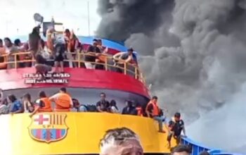 280 Korban KM Barcelona 5 Dievakuasi, 3 Orang Meninggal Dunia