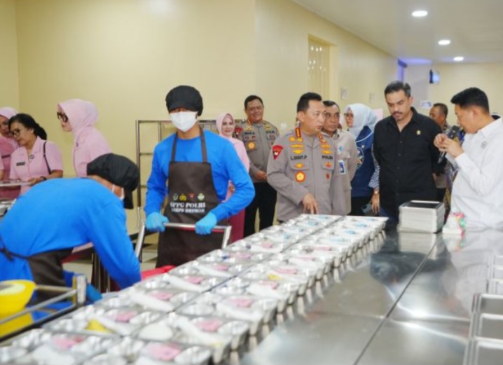 Kapolri Resmikan 28 SPPG Guna Penuhi 96.000 Penerima MBG