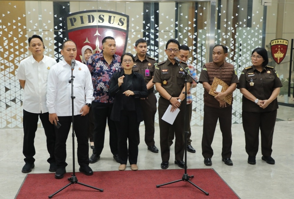 Kejaksaan Agung Rilis Penahanan Tersangka Kredit Sritex