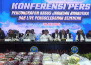 136 Orang Ditangkap di Kasus Narkoba Jaringan Internasional, 561 kg Senilai Hampir Rp1 Triliun Diamankan