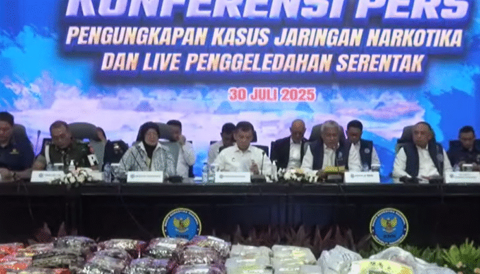 136 Orang Ditangkap di Kasus Narkoba Jaringan Internasional, 561 kg Senilai Hampir Rp1 Triliun Diamankan