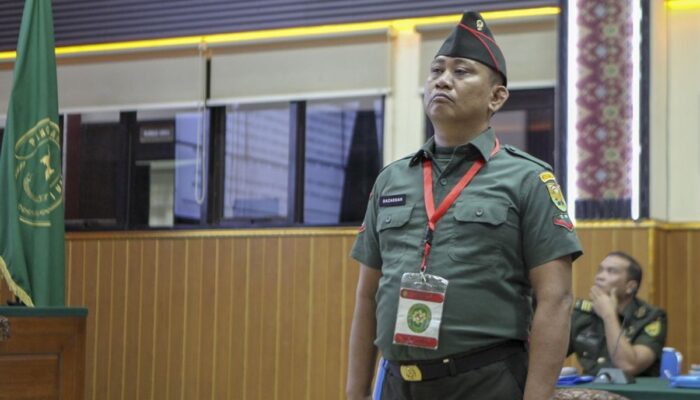 Tak Ada Rekomendasi Peringan, Kopda Bazarsah Dituntut Hukuman Mati