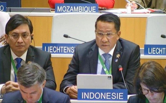 Menteri Hukum Bicara Transformasi Digital Layanan Kekayaan Intelektual di Forum WIPO