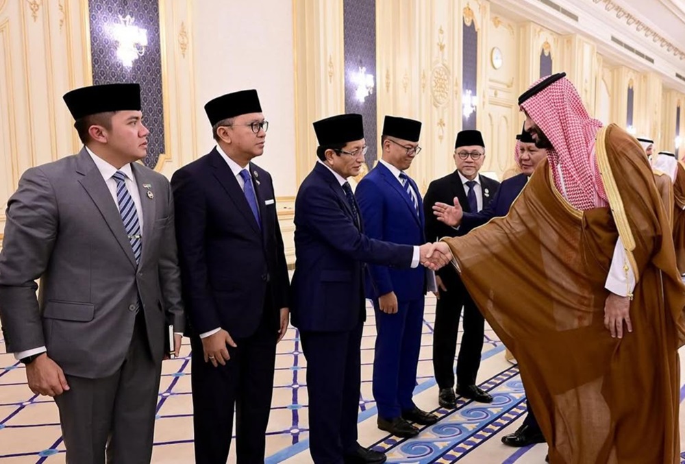 Nasaruddin Umar Salaman dengan Mohammed bin Salman