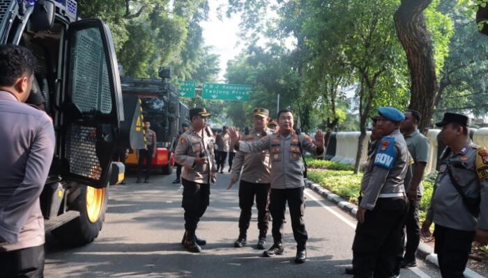Ribuan Polisi Jaga Ketat Sidang Hasto Kristiyanto di PN Jakpus
