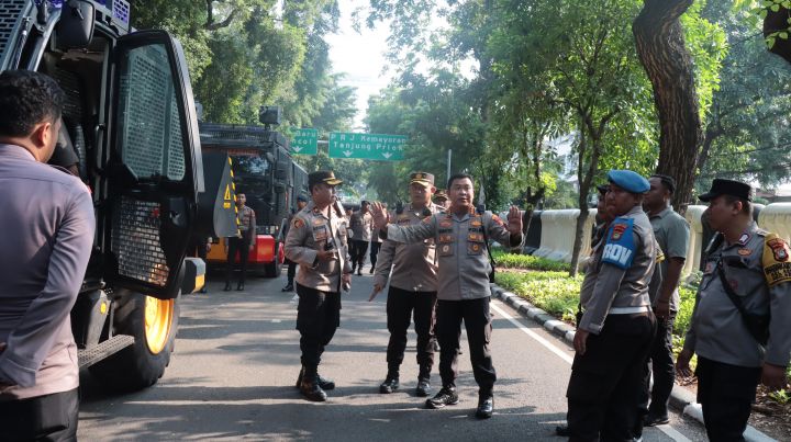 Ribuan Polisi Jaga Ketat Sidang Hasto Kristiyanto di PN Jakpus