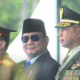 Prabowo Subianto Hadiri Puncak HUT 79 Polri di Monas