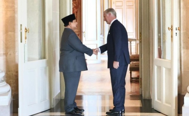 Presiden Prabowo Subianto Bertemu Raja Belgia