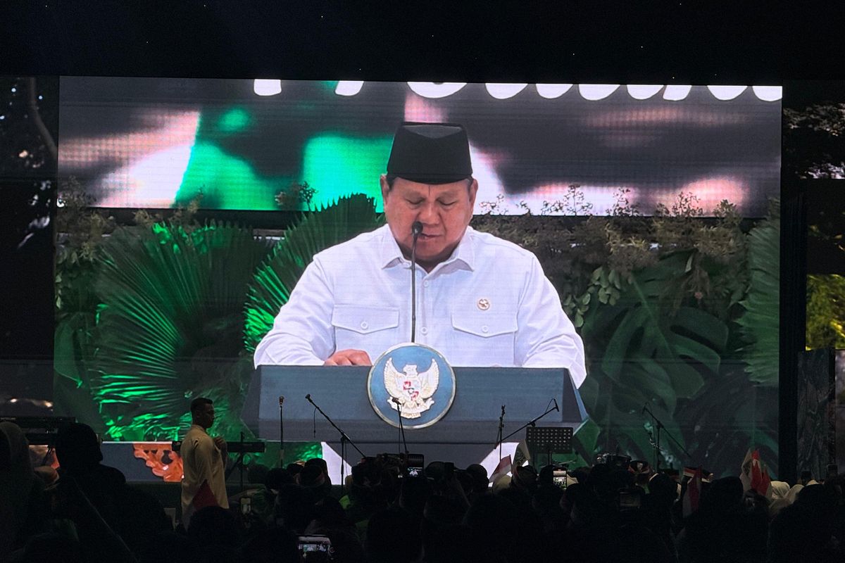 Prabowo di HUT 27 PKB