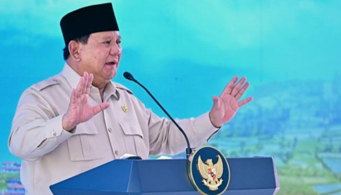 Presiden Prabowo Ungkap Istilah Serakahnomics Dalam Peluncuran Kopdes Merah Putih 