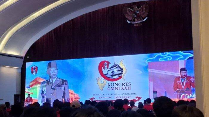 Meski ada Penolakan, Kongres GMNI di Bandung Rame Dihadiri Tamu Undangan dari Kementerian